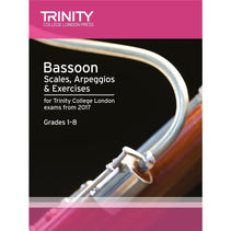 Trinity Bassoon Scales, Arpeggios & Exercises Grades 1-8
